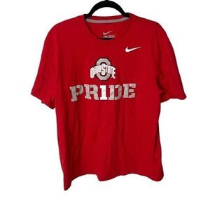 NIKE | men’s red Ohio state short sleeve top